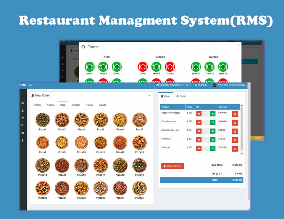 Restaurant Managment System 